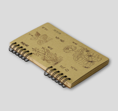 Round corner book